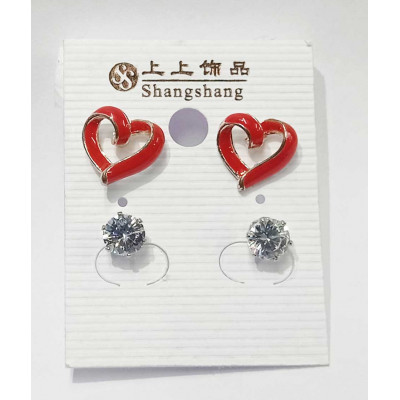 AS2139 - Anting-Anting 1 Set Love Red